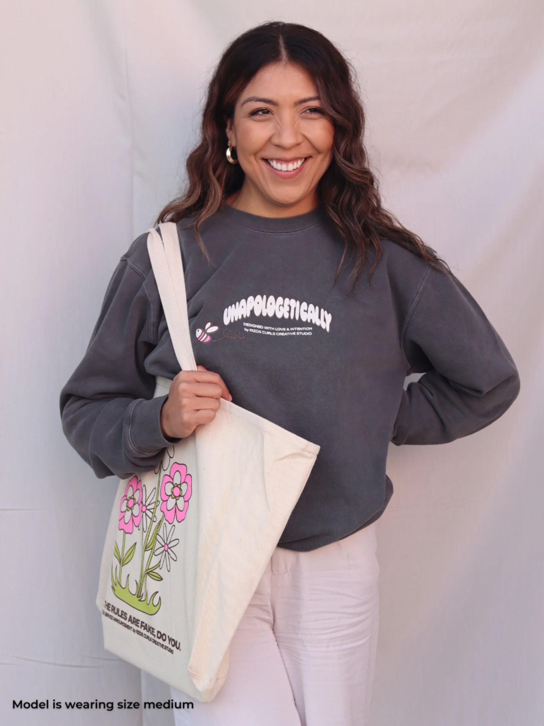 SOLD OUT - Rizos Curls 'Unapologetically You' Crewneck Pullover - Image 5