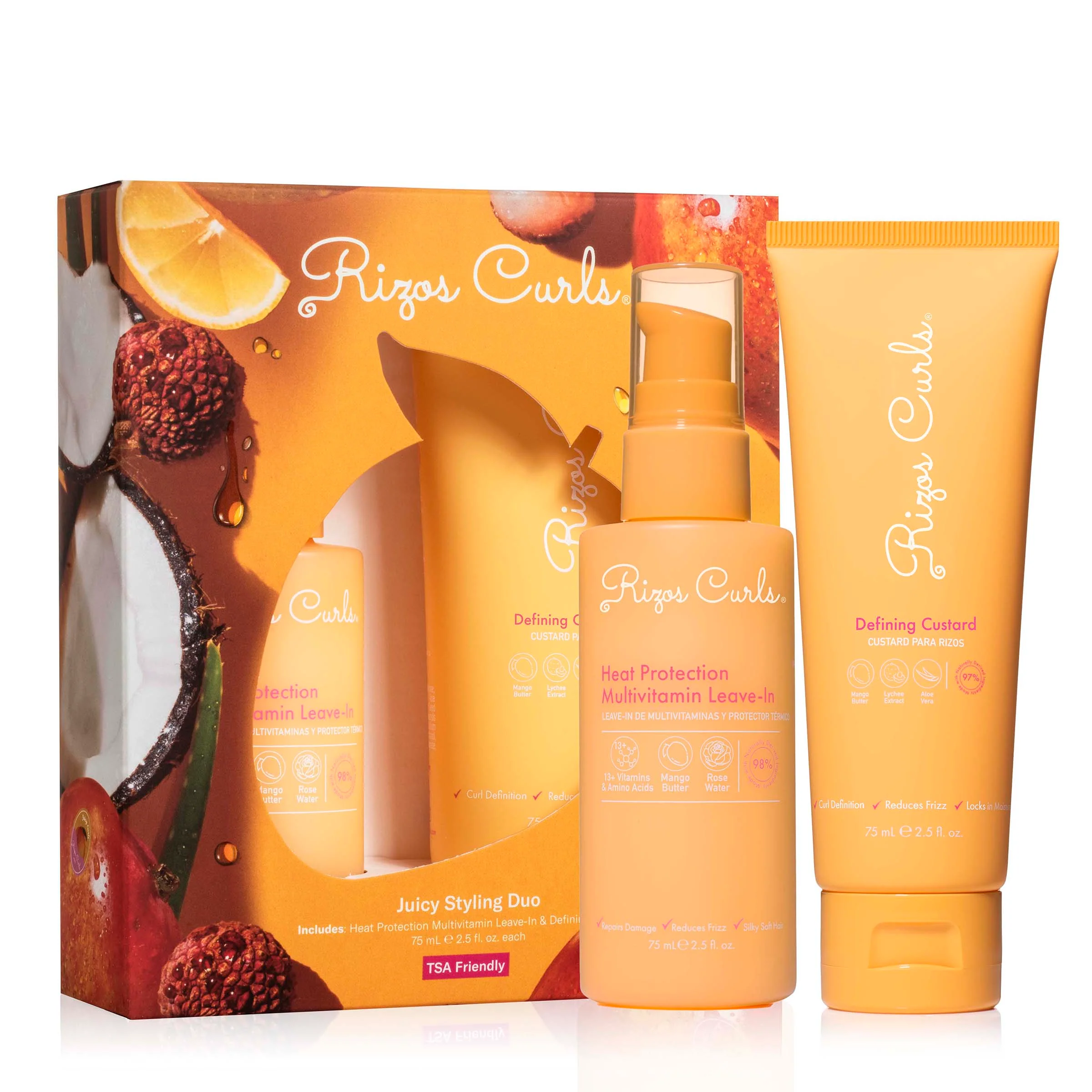 Juicy Styling Duo: Heat Protection Leave-In + Defining Custard - Image 8