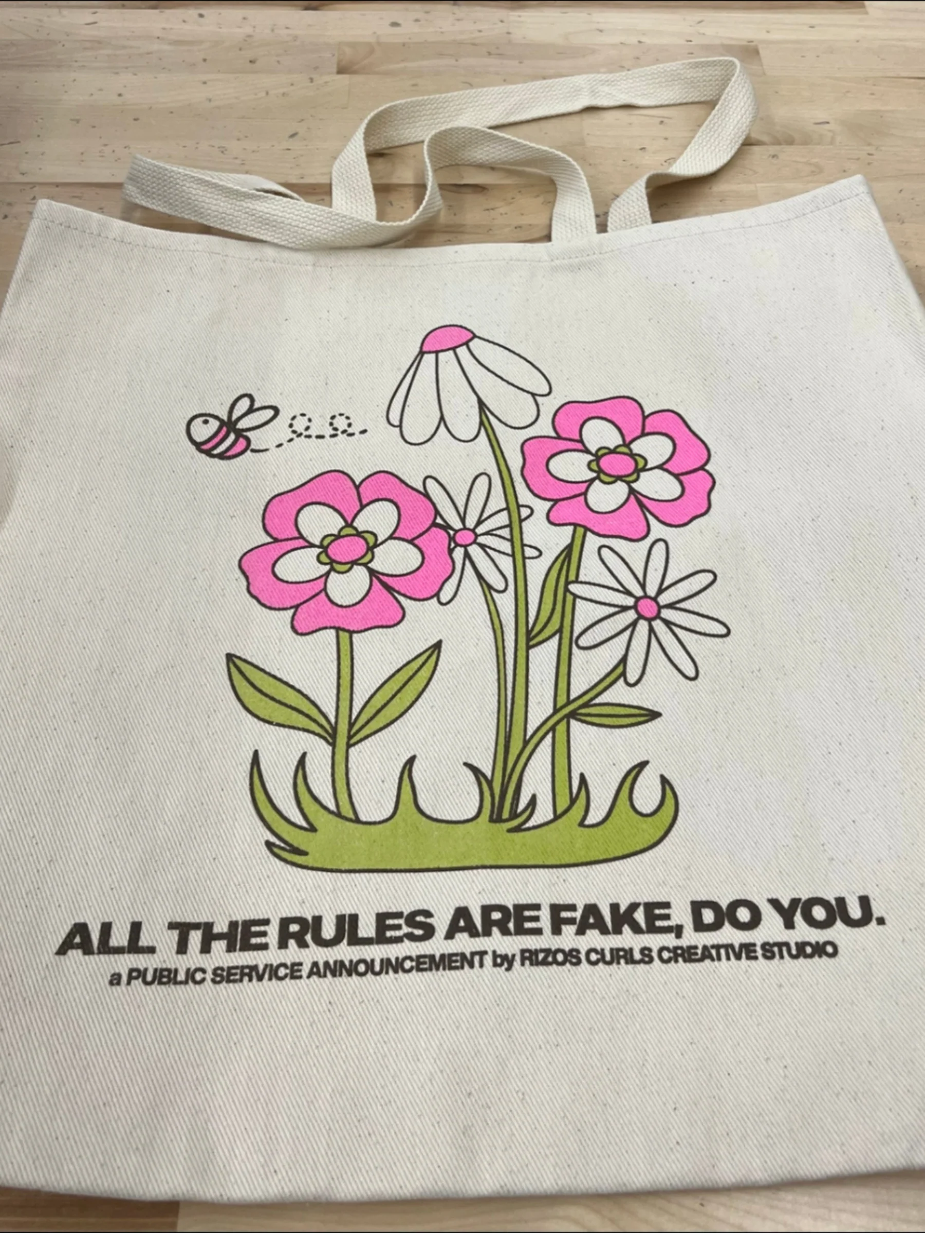SOLD OUT - Rizos Curls 'Do You' Canvas Tote - Image 3