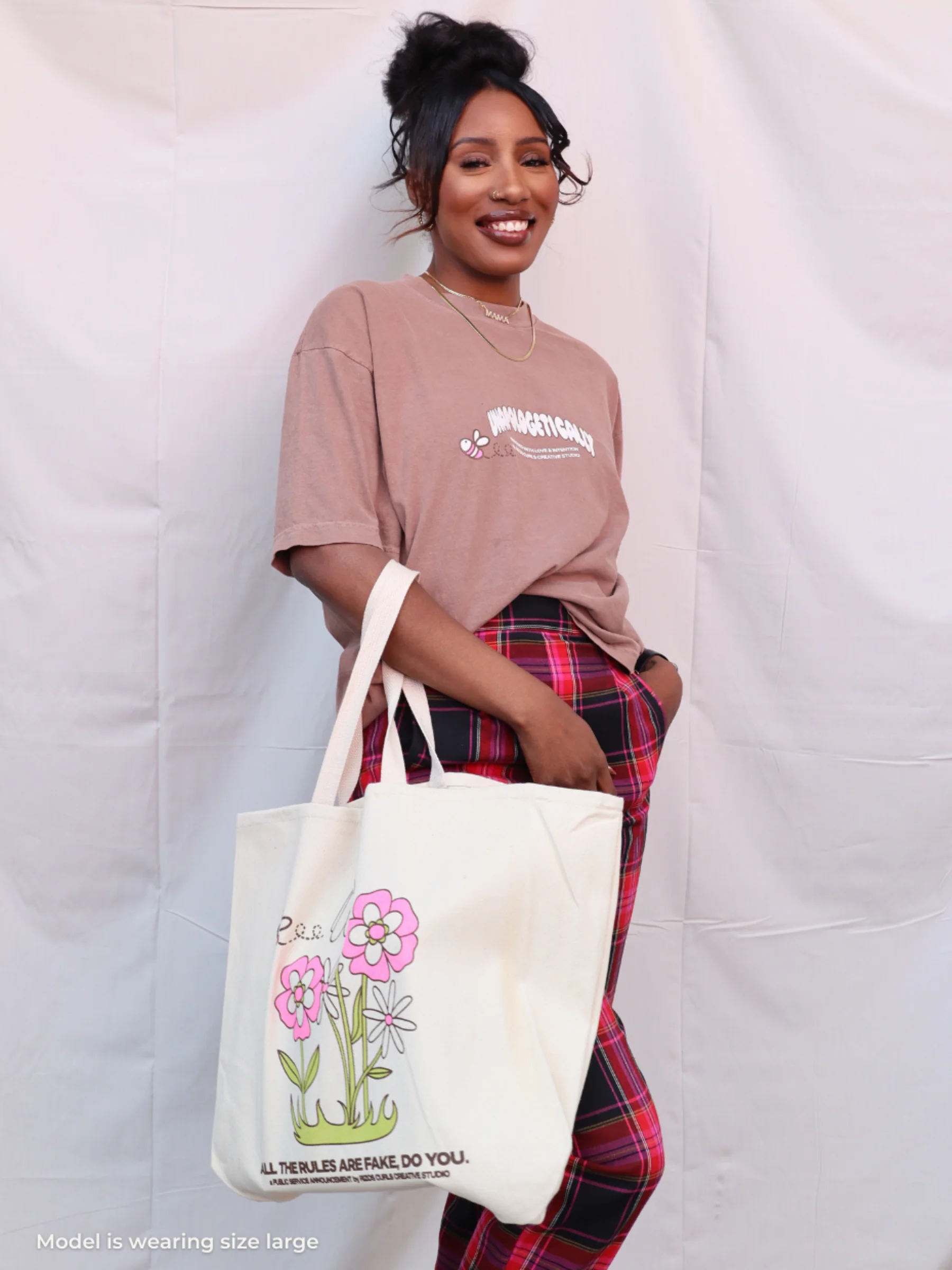 SOLD OUT - Rizos Curls 'Do You' Canvas Tote - Image 4