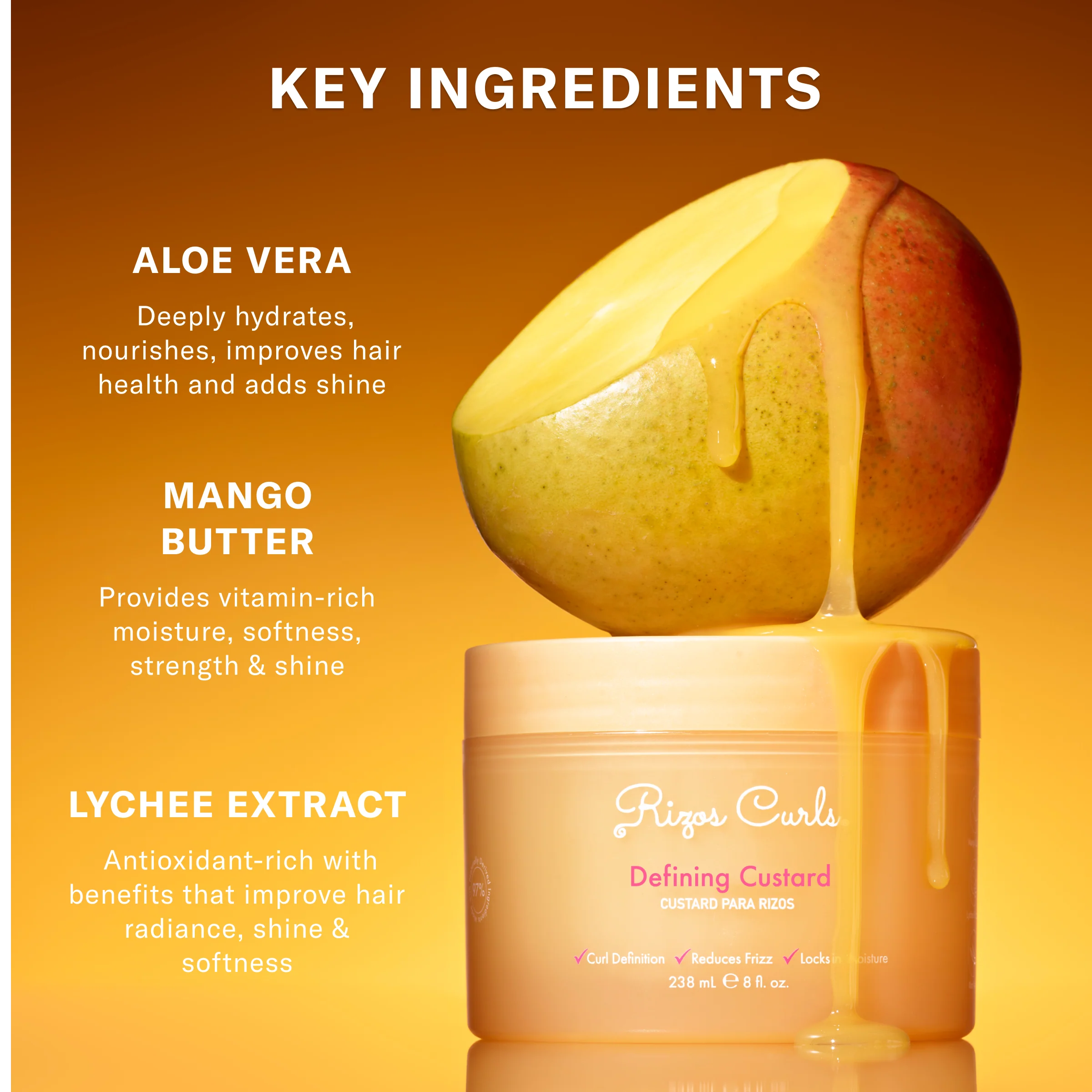 Travel Juicy Styling Duo: Heat Protection Leave-In + Defining Custard - Image 3