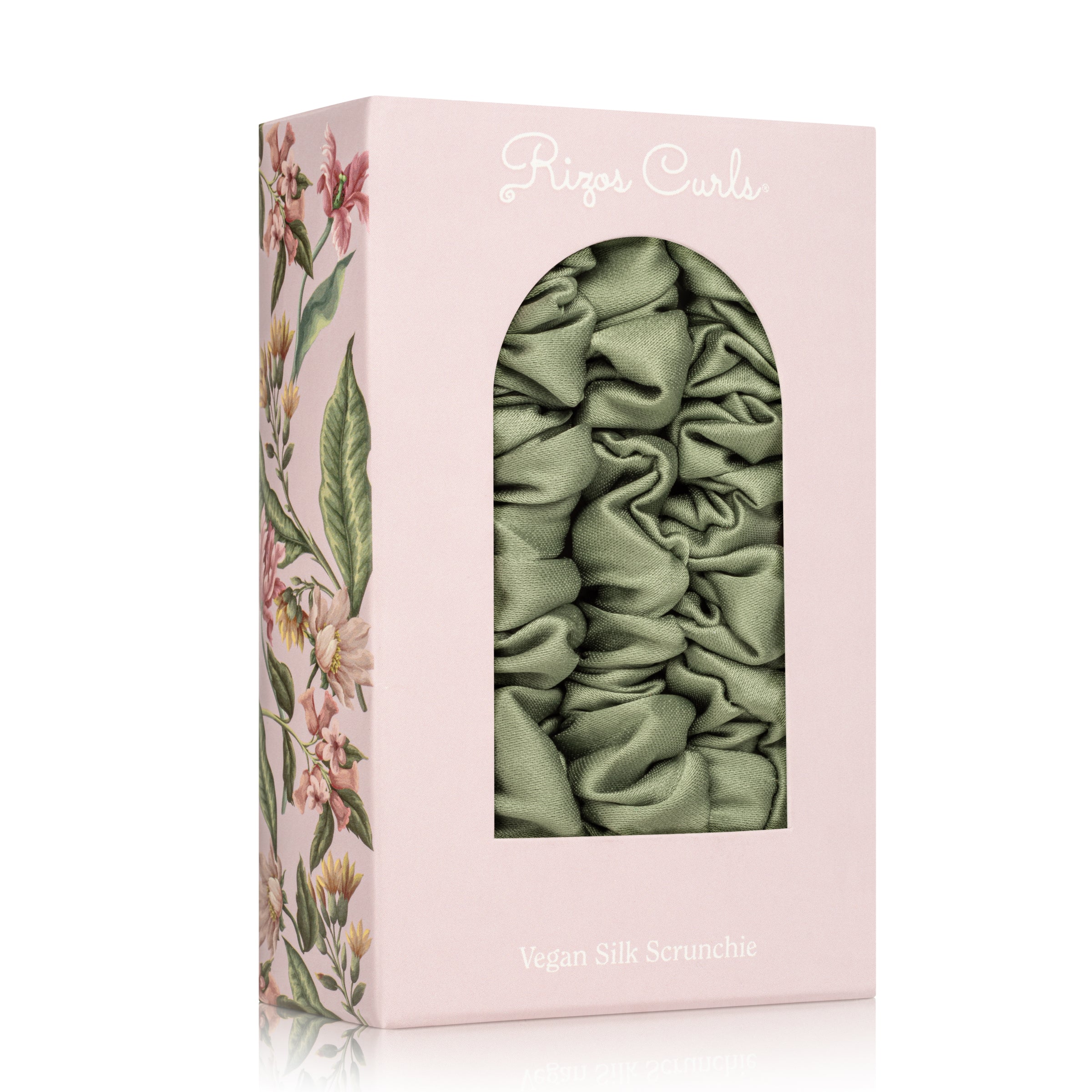 Vegan Silk Mini Scrunchies 3-Pack - Image 3