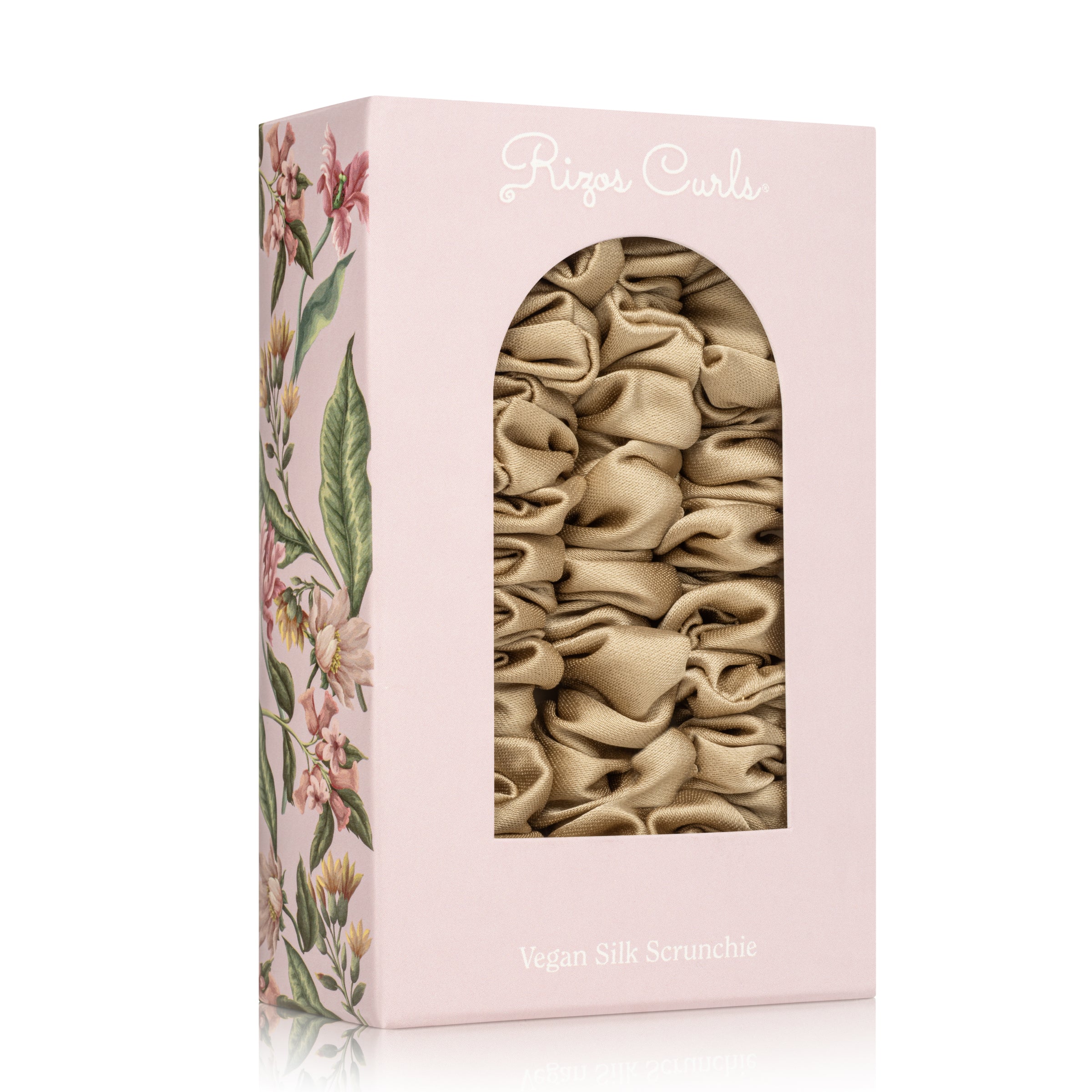 Vegan Silk Mini Scrunchies 3-Pack - Image 6